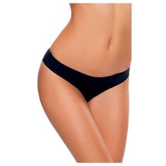 Lormar Трусы iSlip слипы бесшовные низкой посадки, размер 3, черный