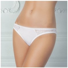 Innamore Трусы Танга с низкой посадкой Molise кружевные, размер 3(44), bianco