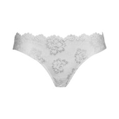 Lormar Трусы My Class стринги кружевные низкой посадки, размер 4, bianco