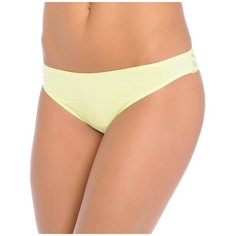 LUI et ELLE Трусы Desiree бразилиано низкой посадки с кружевом, размер 4 (L), citron