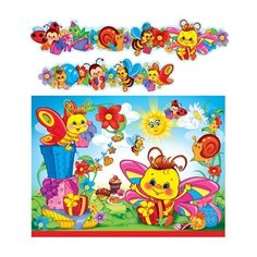 Гирлянда с плакатом "Детская" (пчелки) Творческий центр Сфера