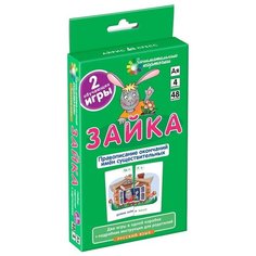 Штец А.А. "Русский язык. Зайка. Правописание окончаний существительных. Набор карточек" АЙРИС пресс