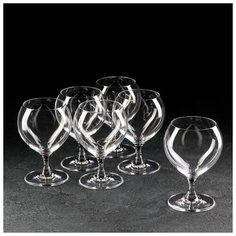 Набор бокалов для бренди 350 мл Carduelis, 6 шт 5483512 Crystalite Bohemia