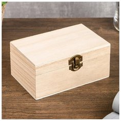 Шкатулка для росписи "Прямоугольная" 15х9,7х6,7 см 497455 Сима ленд