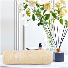 Eleganta Полотенце Petek Crystal цвет: молочный (70х130 см) br53694