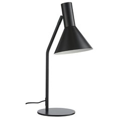 Лампа настольная Lyss, черная матовая Frandsen