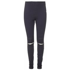 Леггинсы Nota Bene размер 146, темно-синий/серебристый