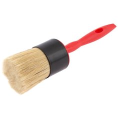 MATRIX Кисть круглая №55, натуральная щетина, пластиковая ручка, Color line Matrix