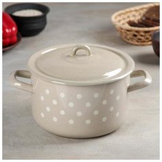 Кастрюля 2,9 л "Горошинки" цилинд 5541793 ЭСТЕТ