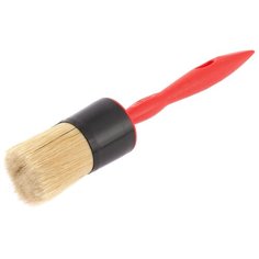 MATRIX Кисть круглая №45, натуральная щетина, пластиковая ручка, Color line Matrix