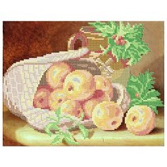 Рисунок на ткани Borovsky&Sons Ангелiка, Корзина с яблоками, 21*27 см (A533) Brvsk