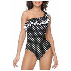 Купальник монокини CHARMANTE, размер 40B, черный/белый