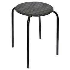 Табурет "береста" сиденье круглое (черный) (1/6) "виолет" Violet