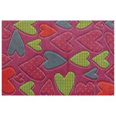 КОВЕР ФРИЗЕ "PLAY" 0,8*1,5 М O 47RMR (1) "СИНТЕЛОН" Sintelon