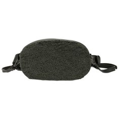 Поясная сумка OrsOro, искусственный мех, темно-зеленый ягненок