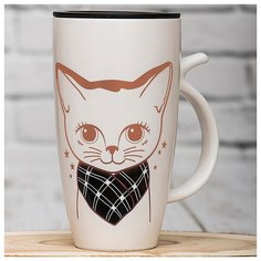 Кружка "Кот Ковбой N 3", 500 мл Эврика