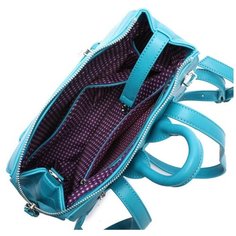 Женский рюкзак из экокожи, цвет бирюзовый (арт. DS-980/2) Ors Oro