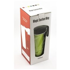 Термостакан непроливайка "FixMug", цвет: зеленый, 350 мл Эврика