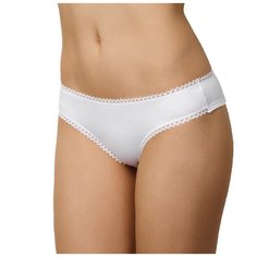 Innamore Трусы бразильяна со средней посадкой Alpinia, размер 4(46), bianco