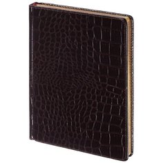 Ежедневник Альт А5+, Caiman, коричневый