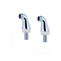 Уголок для горизонтальноого подключения смес. Kaiser (0035)