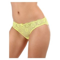 Innamore Трусы слипы кружевные Basic lace, размер 5(48), lemongrass