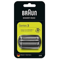 Кассета: бреющая сетка и режущий блок 21В (Series 3). Для Series 3 Braun