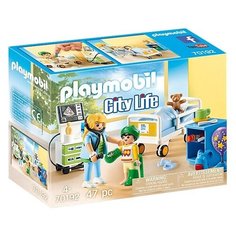 Конструктор Playmobil City Life 70192 Детская больничная палата