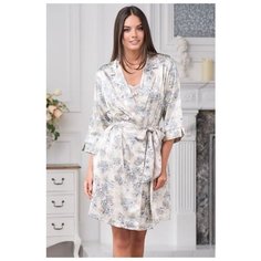 Халат MIA-AMORE, размер 2XL/3XL, молочный