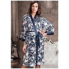 Халат Mia-Mia Emilia, размер L/XL(48-50), синий