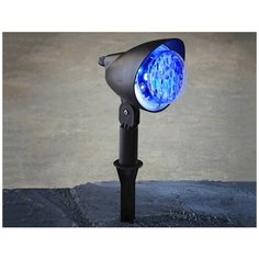 Светодиодный проектор ВОЛШЕБНЫЕ СНЕЖИНКИ, бело-синий цвет, 31 см, уличный, Edelman 1070653