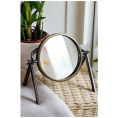 Настольное зеркало ЛОНДОН, металл, 21.5х16х19 см Edelman