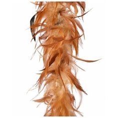 Гирлянда ИЗЫСКАННОЕ БОА, светло-коричневая, 184 см, Kaemingk 728834