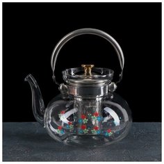 Чайник заварочный "Весна" 1400 мл, 20,5х17х14,5 см 4708467 Сима ленд