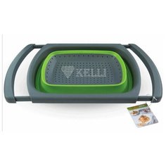 Kelli KL-0143 Дуршлаг со складными ручками