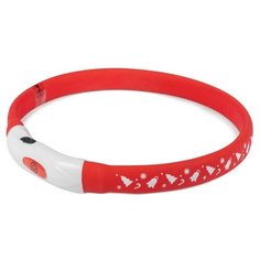 Ошейник светодиодный для собак New Year "Праздник", 15x400 мм Triol