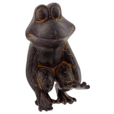 Фигурка декоративная "Лягушка", 757019, 8/11/13 см. РЕМЕКО