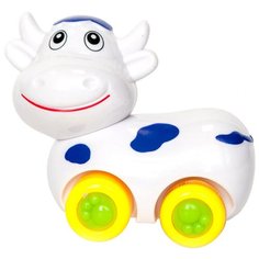 Каталка-игрушка ESSA TOYS Коровка (100033796) белый