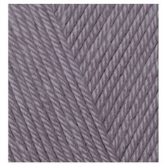Пряжа для вязания Ализе Diva (100% микрофибра) 5х100г/350м цв.348 т.серый Alize