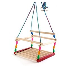 Деревянные игрушки - Владимир Качели подвесные Ветерок, бежевый