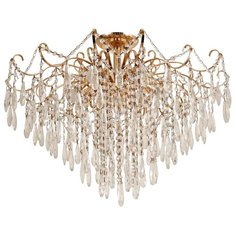 Люстра с хрусталем 50102/9FGD WT ЭкономСвет