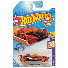Hot Wheels Базовая машинка Warp Speeder, красная