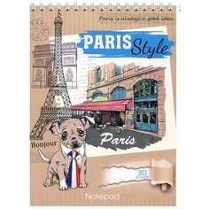 Блокнот Проф-Пресс Городской стиль А5, 80 листов Б80-6924