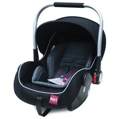 Автокресло группы 0+ (до 13 кг) HB801AL-BL KariKids ,цвет: черный