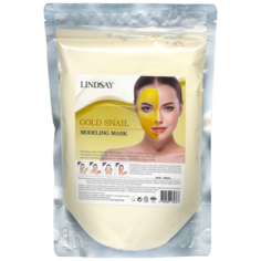 Альгинатная маска с муцином золотой улитки Gold Snail Modeling Mask Lindsay