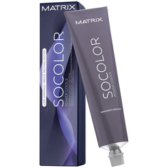 Matrix Socolor Beauty стойкая крем-краска для волос Power cools, 6AA темный блондин глубокий пепельный, 90 мл