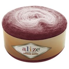 Пряжа Alize Angora Gold Ombre Batik, 20 % шерсть, 80 % акрил, 150 г, 825 м, 4 шт., 7302 пыльная роза