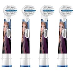 Набор насадок Oral-B Stages Kids Frozen для электрической щетки, белый, 4 шт.