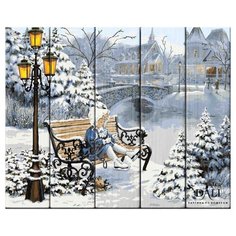 DALI Картина по номерам "Девочка на катке" 40х50 см (WS030)