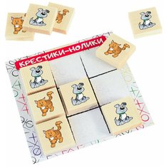 Настольная игра АНДАНТЕ Крестики-нолики Кошки против собак